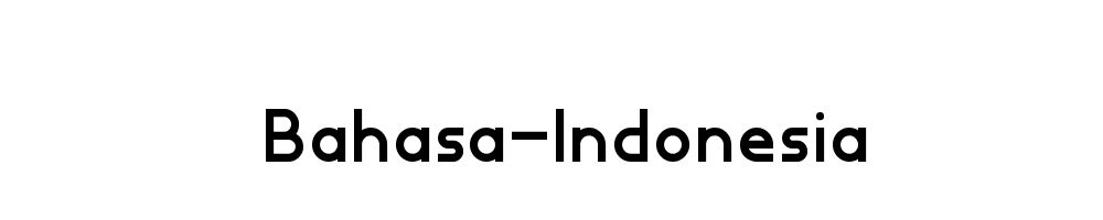 Bahasa-Indonesia