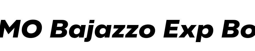 FSP DEMO Bajazzo Exp Bold Italic