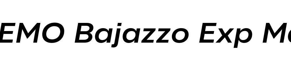 FSP DEMO Bajazzo Exp Md Italic