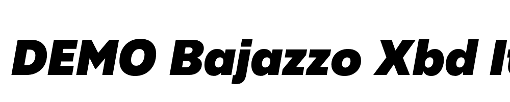 FSP DEMO Bajazzo Xbd Italic