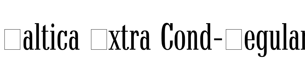 Baltica Extra Cond-Regular