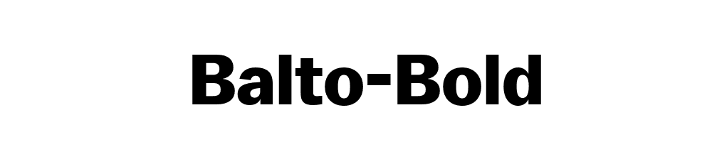 Balto-Bold