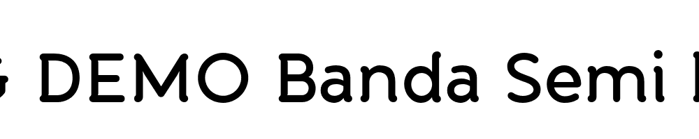  DEMO Banda Semi bold SemiBold