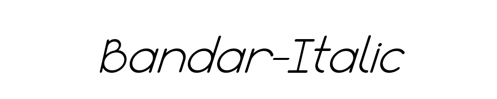 Bandar-Italic