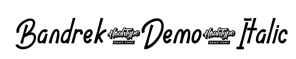 Bandrek-Demo-Italic