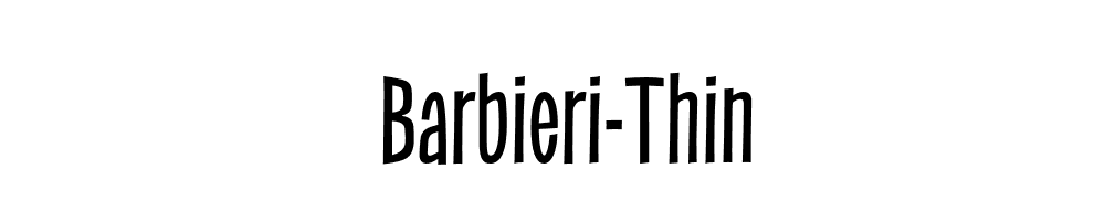 Barbieri-Thin