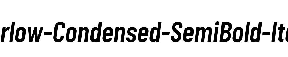 Barlow-Condensed-SemiBold-Italic