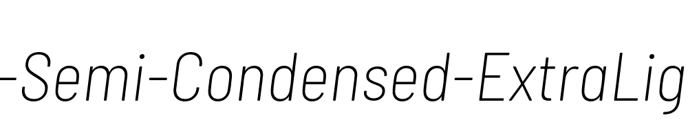 Barlow-Semi-Condensed-ExtraLight-Italic