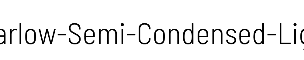 Barlow-Semi-Condensed-Light