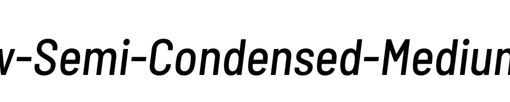 Barlow-Semi-Condensed-Medium-Italic