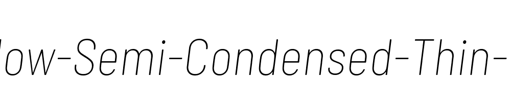 Barlow-Semi-Condensed-Thin-Italic