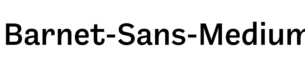 Barnet-Sans-Medium