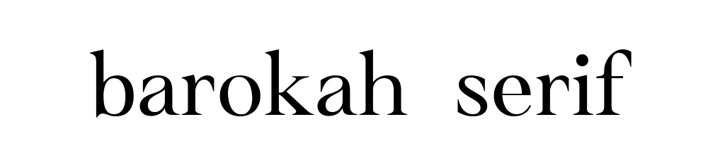 Barokah Serif