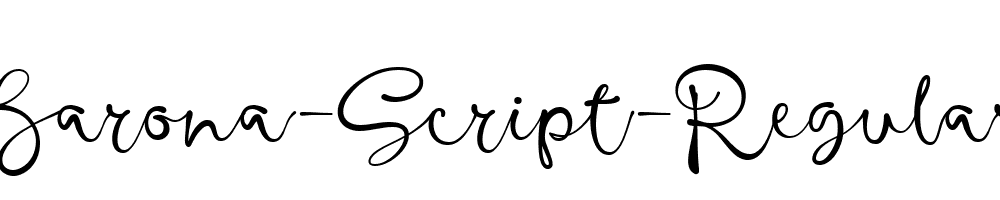 Barona-Script-Regular