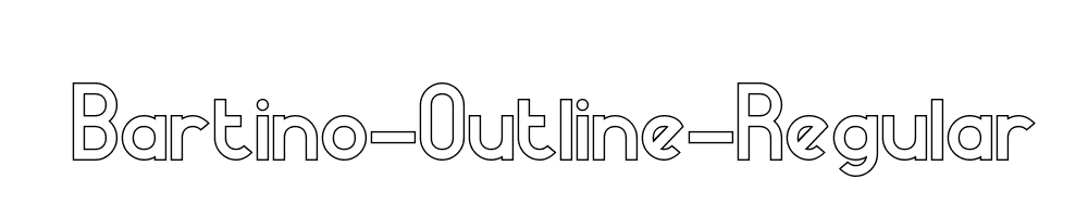 Bartino-Outline-Regular