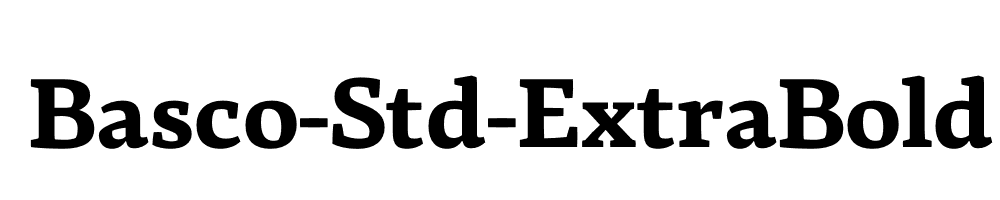 Basco-Std-ExtraBold