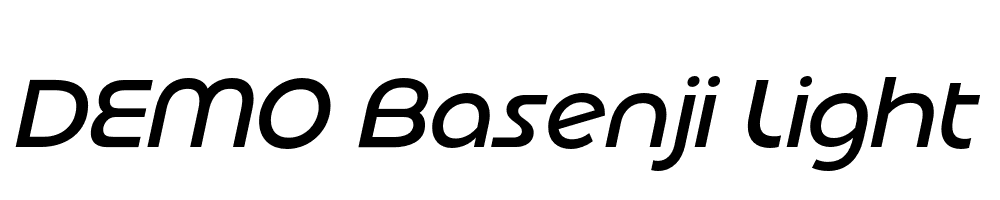 FSP DEMO Basenji Light Italic