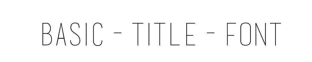 basic-title-font