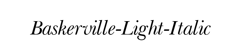 Baskerville-Light-Italic