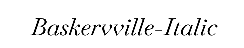 Baskervville-Italic