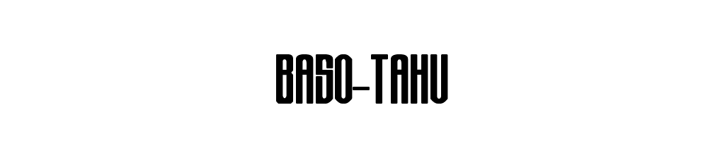 BASO-TAHU