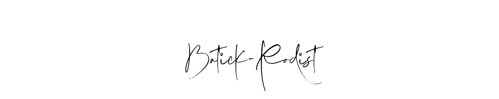 Batick-Rodist