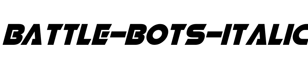 Battle-Bots-Italic