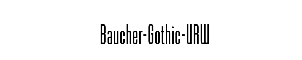 Baucher-Gothic-URW