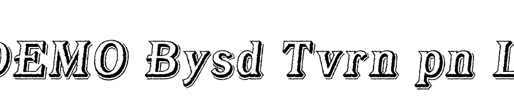 FSP DEMO Bysd Tvrn pn L Italic