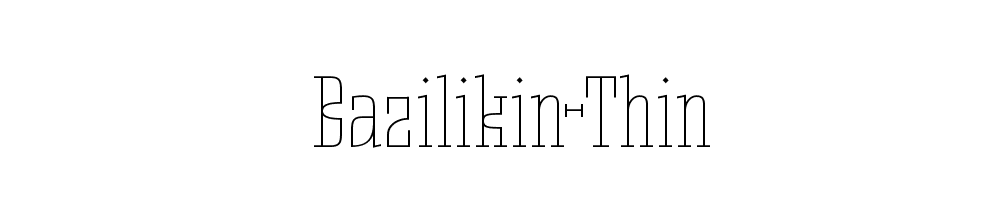 Bazilikin-Thin