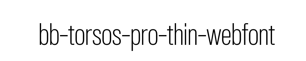 bb-torsos-pro-thin-webfont