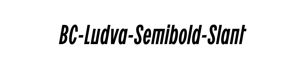 BC-Ludva-Semibold-Slant