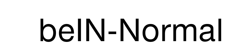 Be In Normal