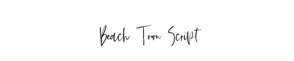 Beach Town Script