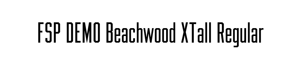 FSP DEMO Beachwood XTall Regular