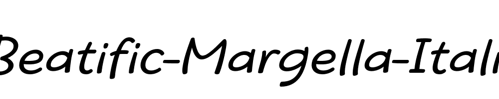 Beatific-Margella-Italic