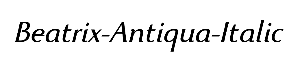 Beatrix-Antiqua-Italic