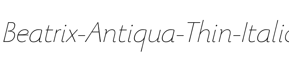 Beatrix-Antiqua-Thin-Italic