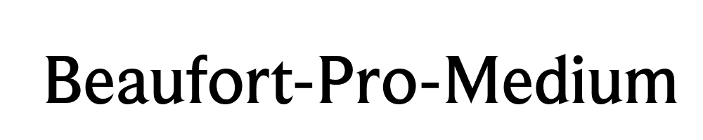 Beaufort-Pro-Medium