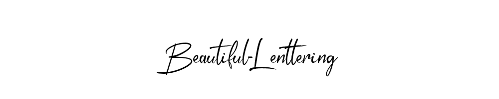 Beautiful-Lenttering