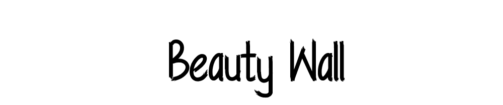 Beauty Wall