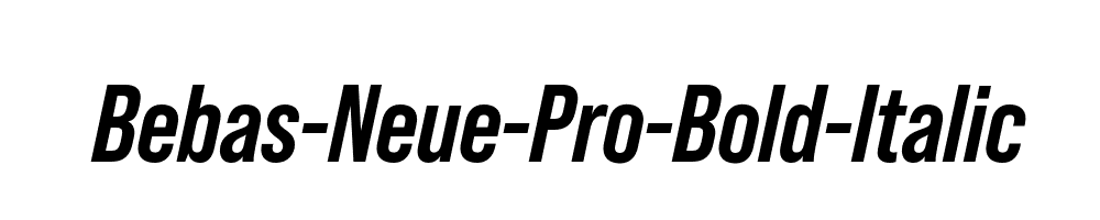 Bebas-Neue-Pro-Bold-Italic