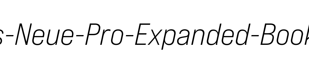 Bebas-Neue-Pro-Expanded-Book-Italic