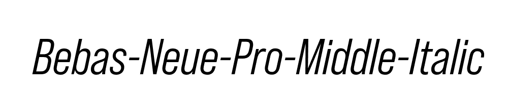 Bebas-Neue-Pro-Middle-Italic