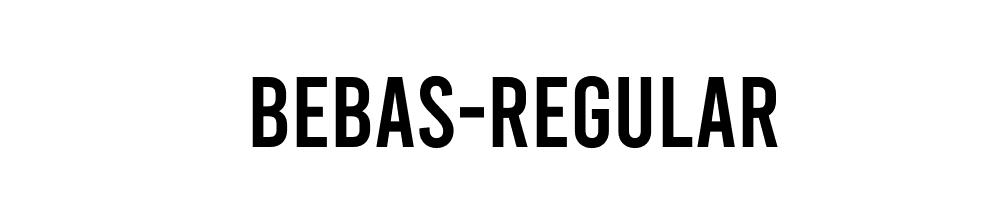 Bebas-Regular