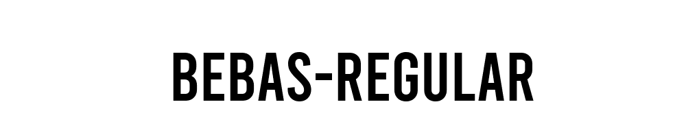 Bebas-Regular