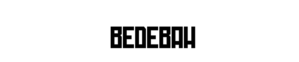 Bedebah