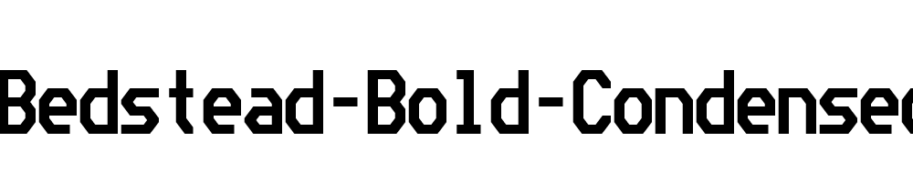 Bedstead-Bold-Condensed