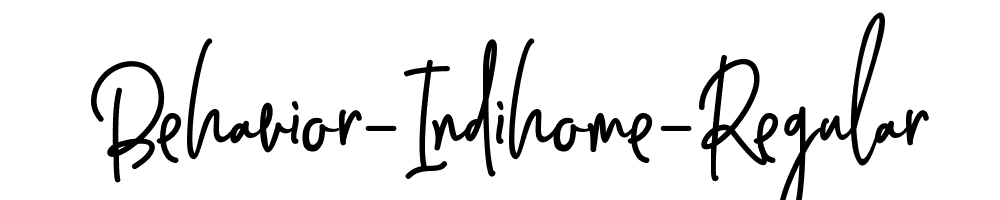 Behavior-Indihome-Regular