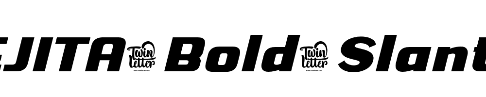 BEJITA-Bold-Slanted